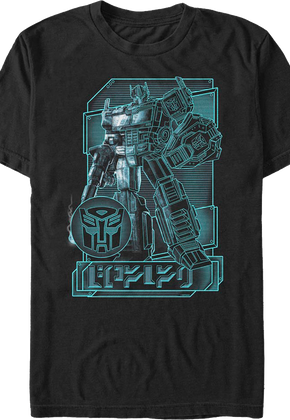 Digital Optimus Prime Transformers T-Shirt