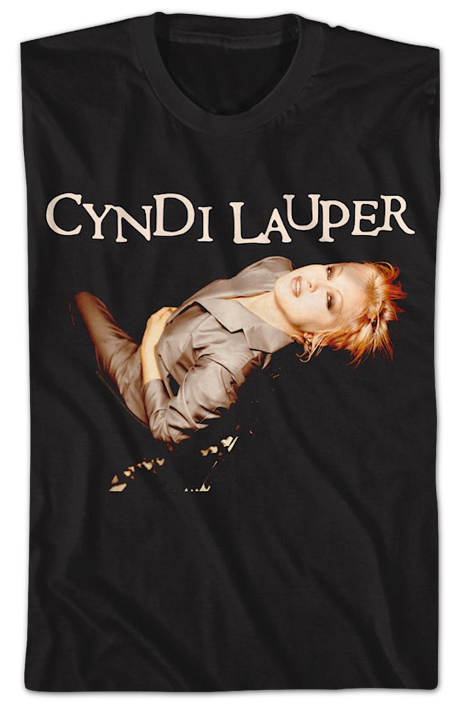 Cyndi Lauper Tシャツ Lサイズ Cyndi Lauper T-Shirt