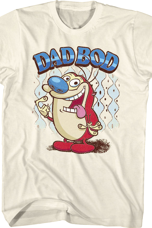 Dad Bod Ren and Stimpy T-Shirtmain product image