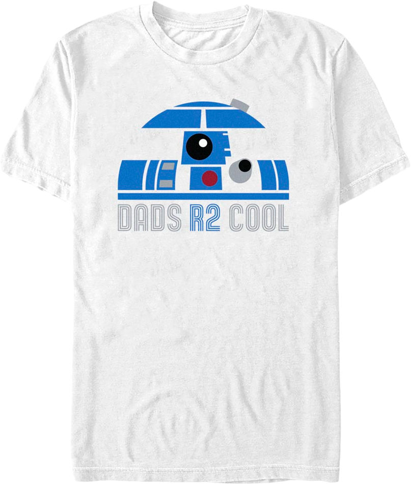 Dads R2 Cool Star Wars T-Shirt