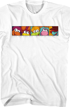 Dance Your Cares Away Panels Fraggle Rock T-Shirt