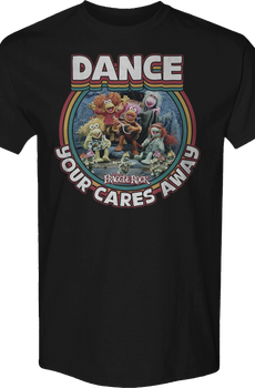Dance Your Cares Away Rainbow Circle Fraggle Rock T-Shirt