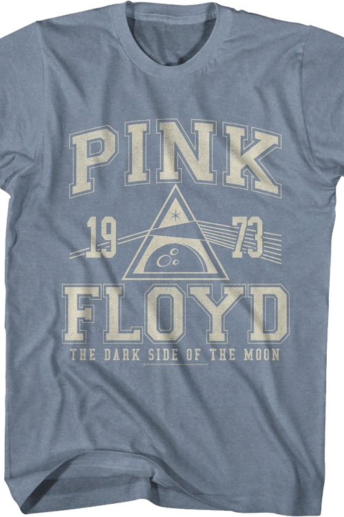 Dark Side of the Moon Athletic 1973 Logo Pink Floyd T-Shirtmain product image