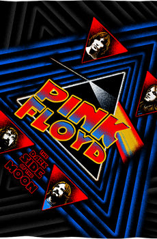 Dark Side of the Moon Pink Floyd Bandana