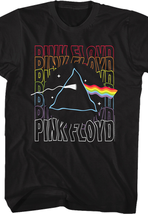 Dark Side of the Moon Soundwaves Pink Floyd T-Shirt