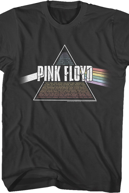 Dark Side of the Moon Tour Pink Floyd T-Shirtmain product image