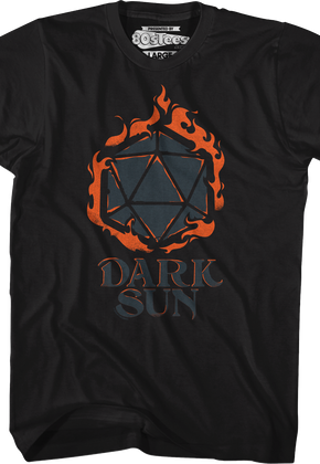Dark Sun Flames Dungeons & Dragons T-Shirt