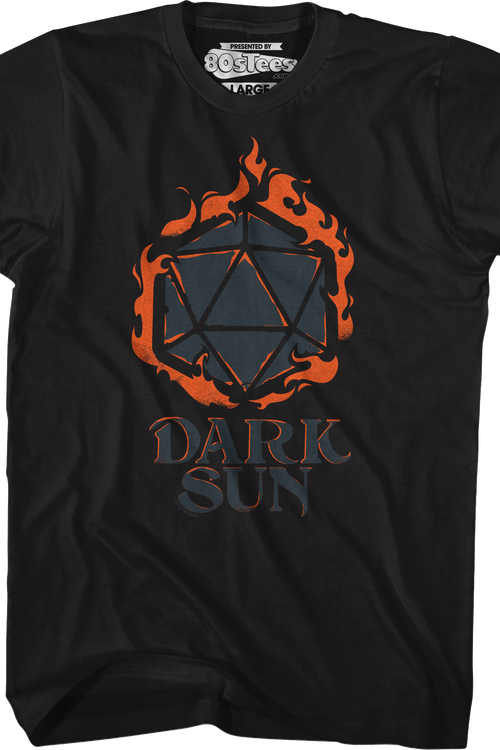 Dark Sun Flames Dungeons & Dragons T-Shirtmain product image