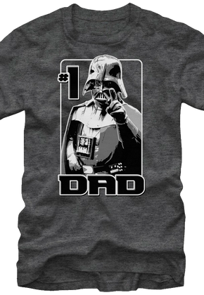 Darth Vader #1 Dad Star Wars T-Shirt