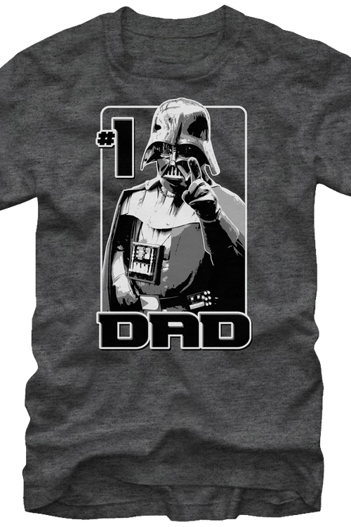 Darth Vader #1 Dad Star Wars T-Shirtmain product image