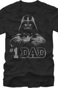Darth Vader #1 Dad T-Shirt