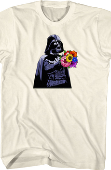 Darth Vader Flowers Star Wars T-Shirt