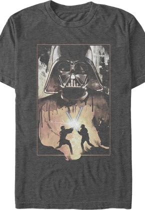 Darth Vader Lightsaber Duel Star Wars T-Shirt