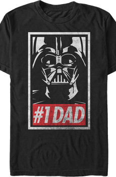 Darth Vader Number 1 Dad Star Wars T-Shirt