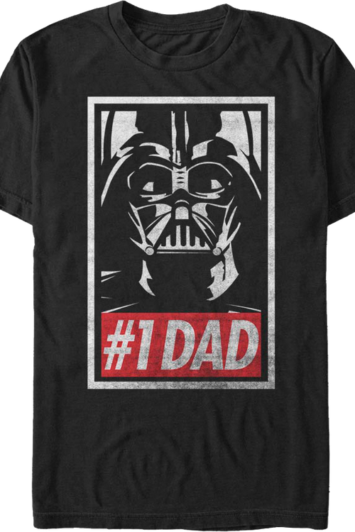 Darth Vader Number 1 Dad Star Wars T-Shirtmain product image