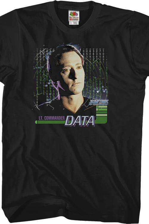 Data Star Trek The Next Generation T-Shirtmain product image