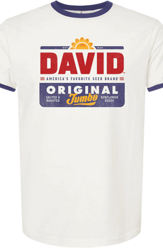 David Sunflower Seeds Ringer Shirt