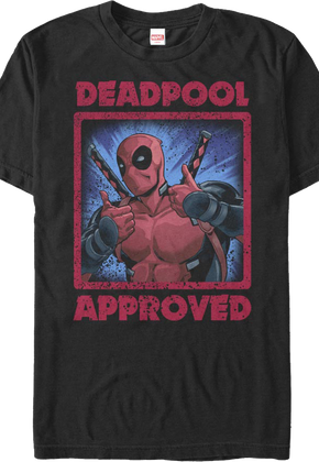 Deadpool Approved Marvel Comics T-Shirt