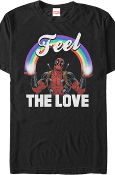 Deadpool Feel The Love Marvel Comics T-Shirt