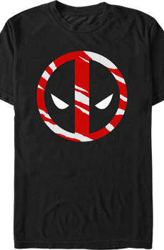 Deadpool Partially Colored Logo Marvel Comics T-Shirt