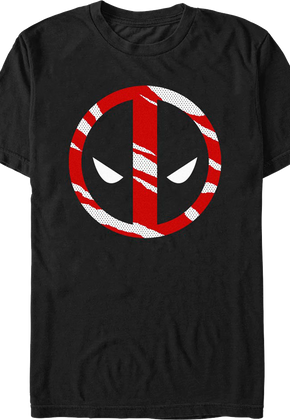 Deadpool Partially Colored Logo Marvel Comics T-Shirt