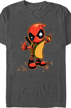 Deadpool Taco Costume Marvel Comics T-Shirt