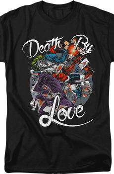Death By Love Joker And Harley Quinn DC Comics T-Shirt