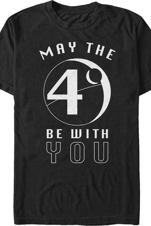 Death Star May The 4th Be With You Star Wars T-Shirtmain product image