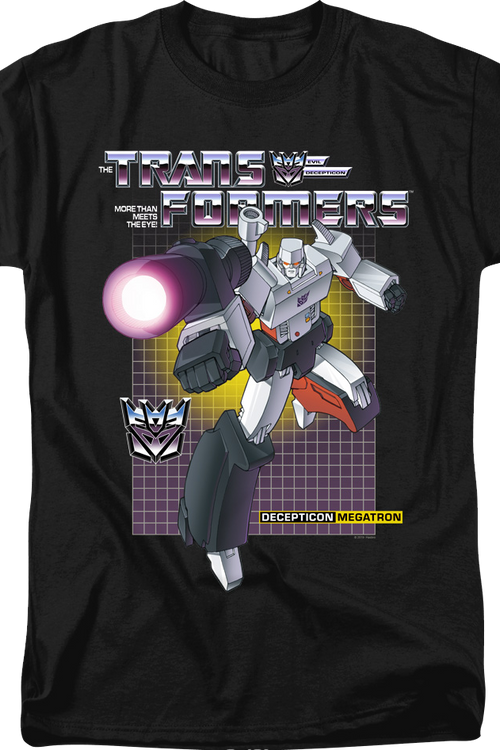 Decepticon Megatron Transformers T-Shirtmain product image