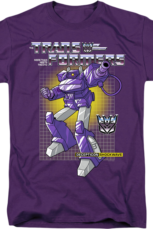 Decepticon Shockwave Transformers T-Shirtmain product image