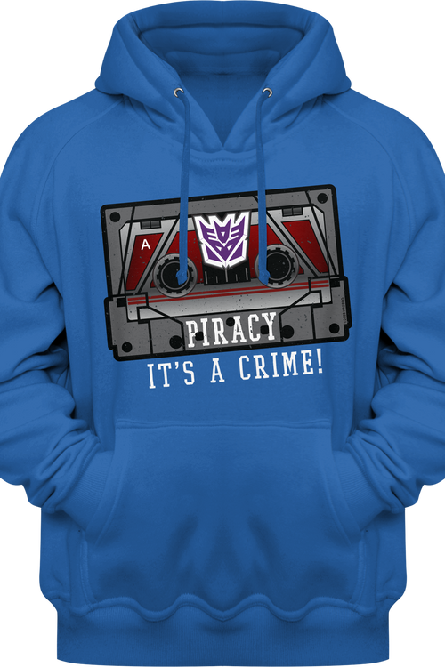 Decepticons Piracy Transformers Pullover Hoodiemain product image