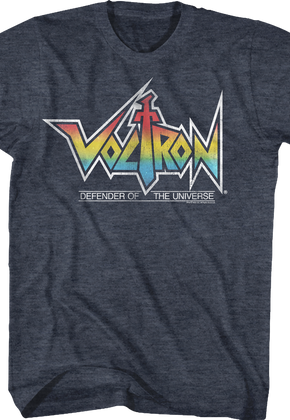 Defender of the Universe Logo Voltron T-Shirt
