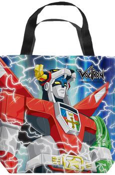 Defender of the Universe Voltron Tote Bag