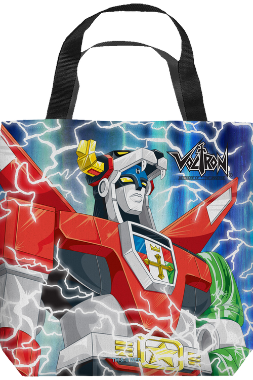 Defender of the Universe Voltron Tote Bagmain product image
