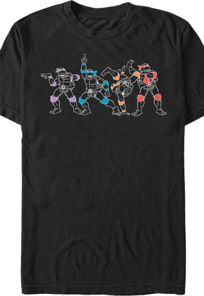Defining Colors Teenage Mutant Ninja Turtles T-Shirt