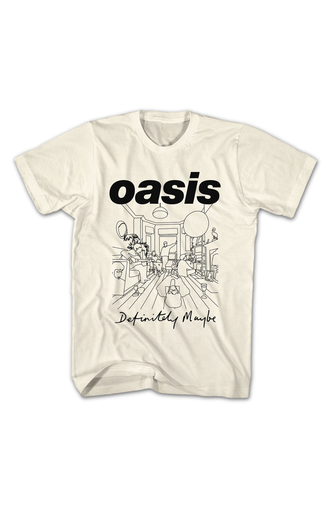 Definitely Maybe Sketch Oasis T-Shirt