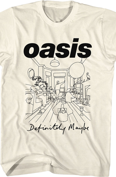 Definitely Maybe Sketch Oasis T-Shirt