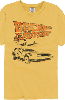 DeLorean Back To The Future Comfort Colors Brand T-Shirt