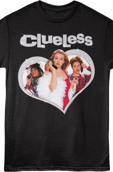 Diamond Heart Clueless T-Shirt