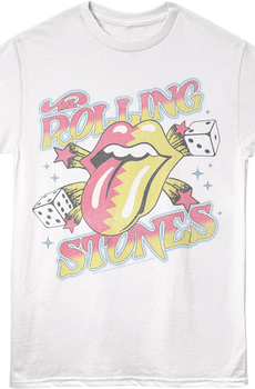 Dice And Stars Rolling Stones T-Shirt