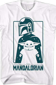 Din Djarin And The Child The Mandalorian Star Wars T-Shirt