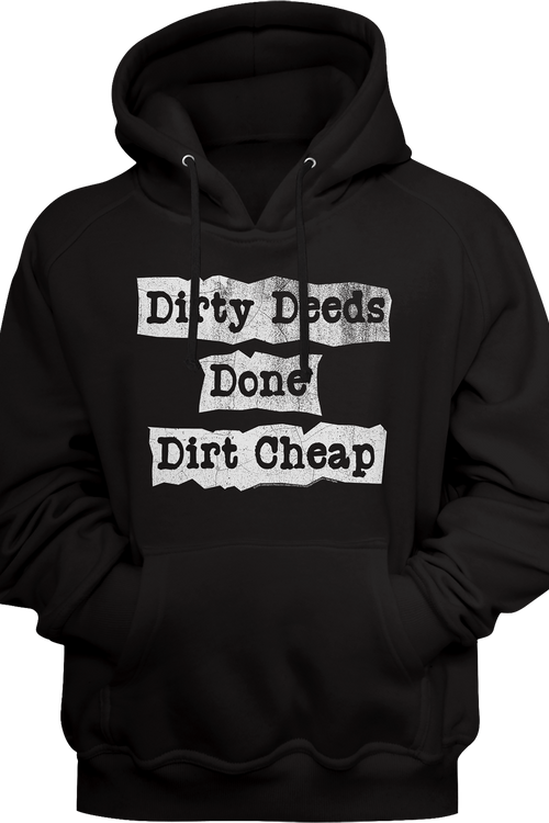 Dirty Deeds Done Dirt Cheap ACDC Hoodiemain product image