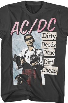 Dirty Deeds Done Dirt Cheap ACDC T-Shirt