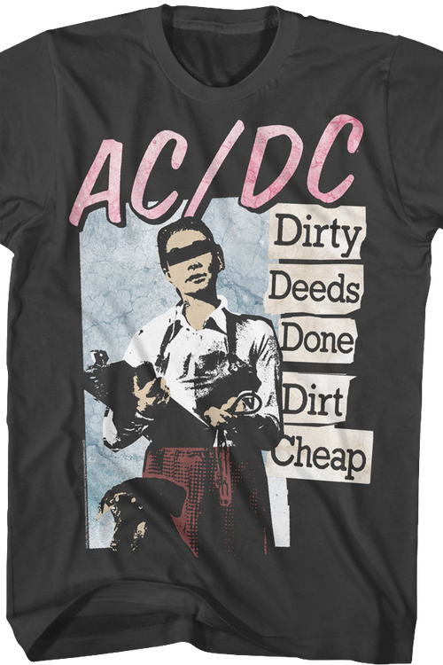 Dirty Deeds Done Dirt Cheap ACDC T-Shirtmain product image