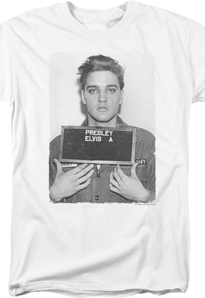 Discharge Photo Elvis Presley T-Shirt