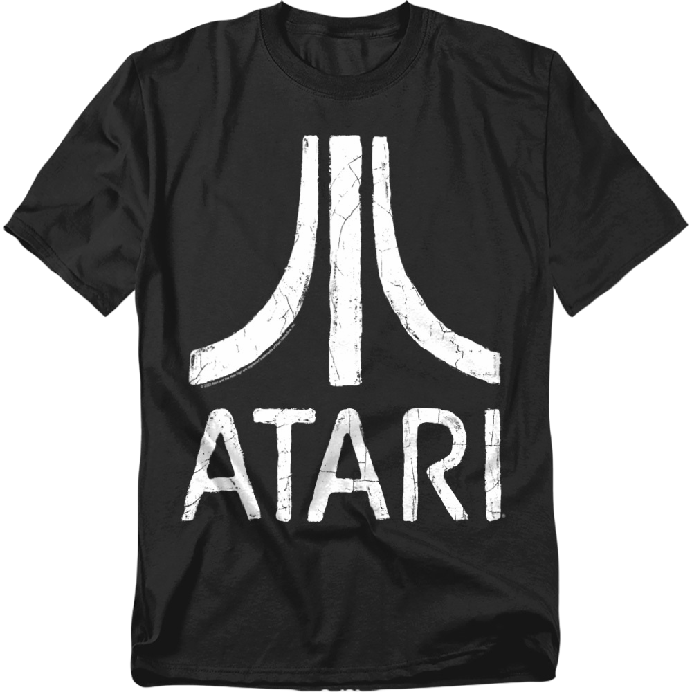 Distressed Atari Logo TShirt Atari Mens TShirt