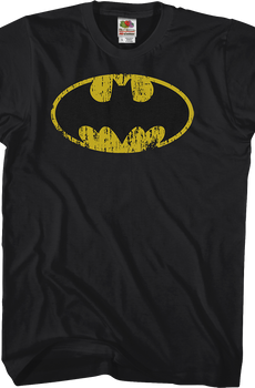 Distressed Bat Symbol Batman T-Shirt