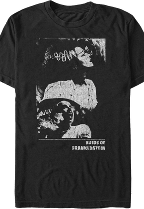 Distressed Bride of Frankenstein T-Shirt