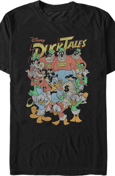 Distressed Cast Picture DuckTales T-Shirt