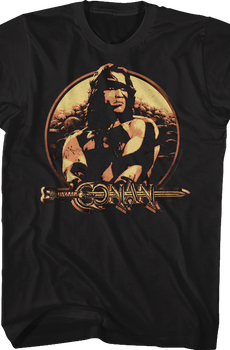 Distressed Conan The Barbarian T-Shirt